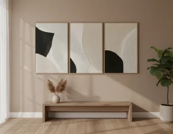 طقم ثلاث قطع حجم 90×60